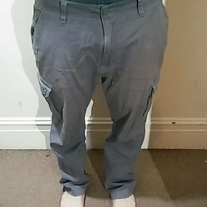 Urban Pipeline Grey Mens Cargo Pants